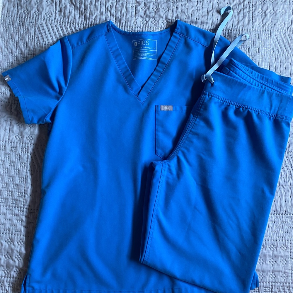 Capri Blue Figs Scrub SET S/S
